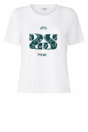 Jolie | white/green