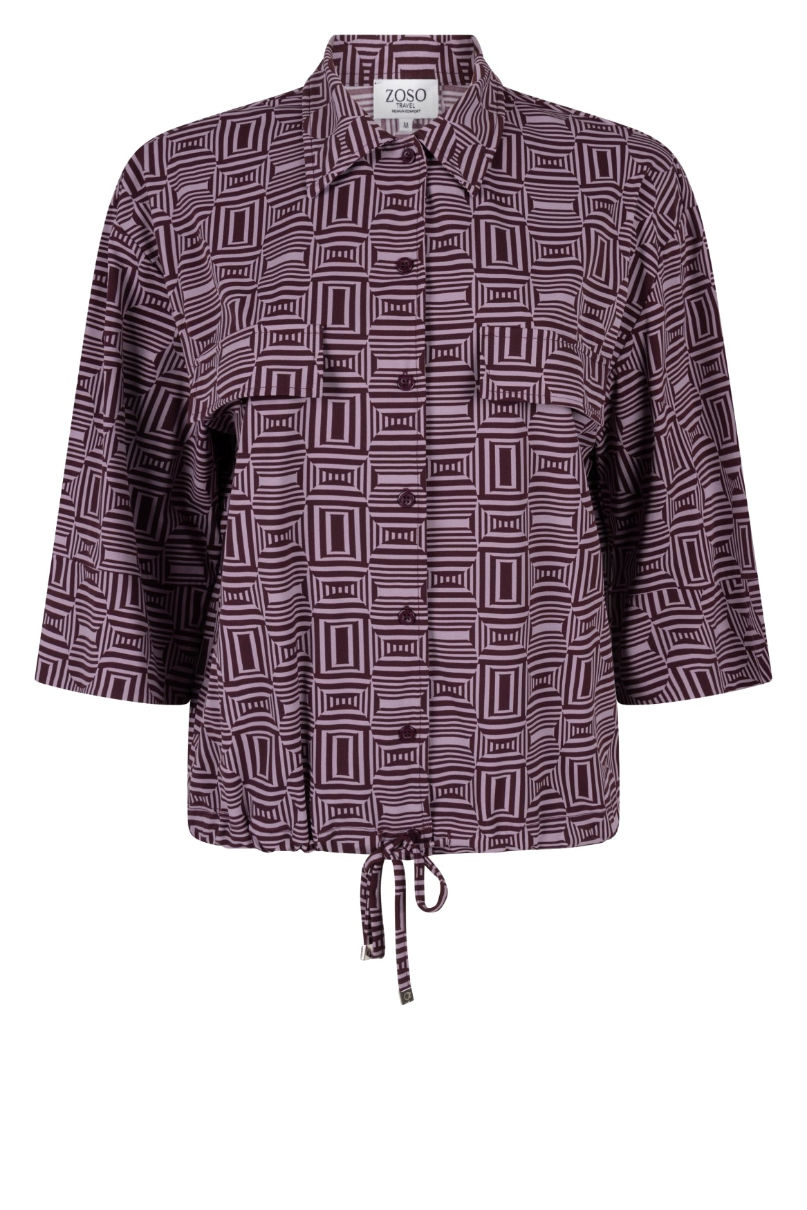 Cameron | mauve-bordeaux