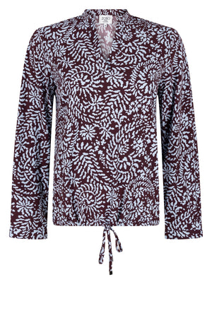Merel | bordeaux-lightblue
