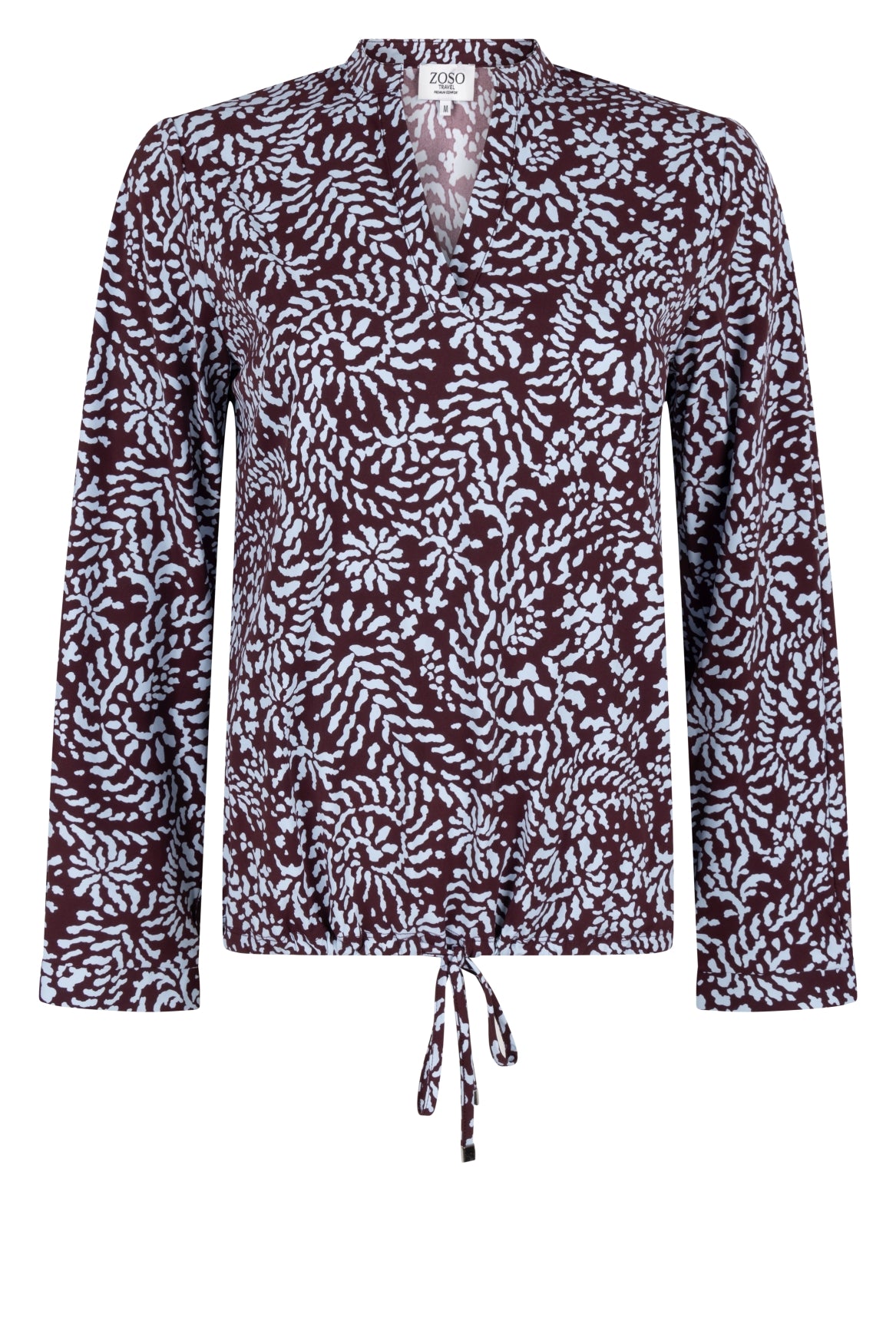Merel | bordeaux-lightblue