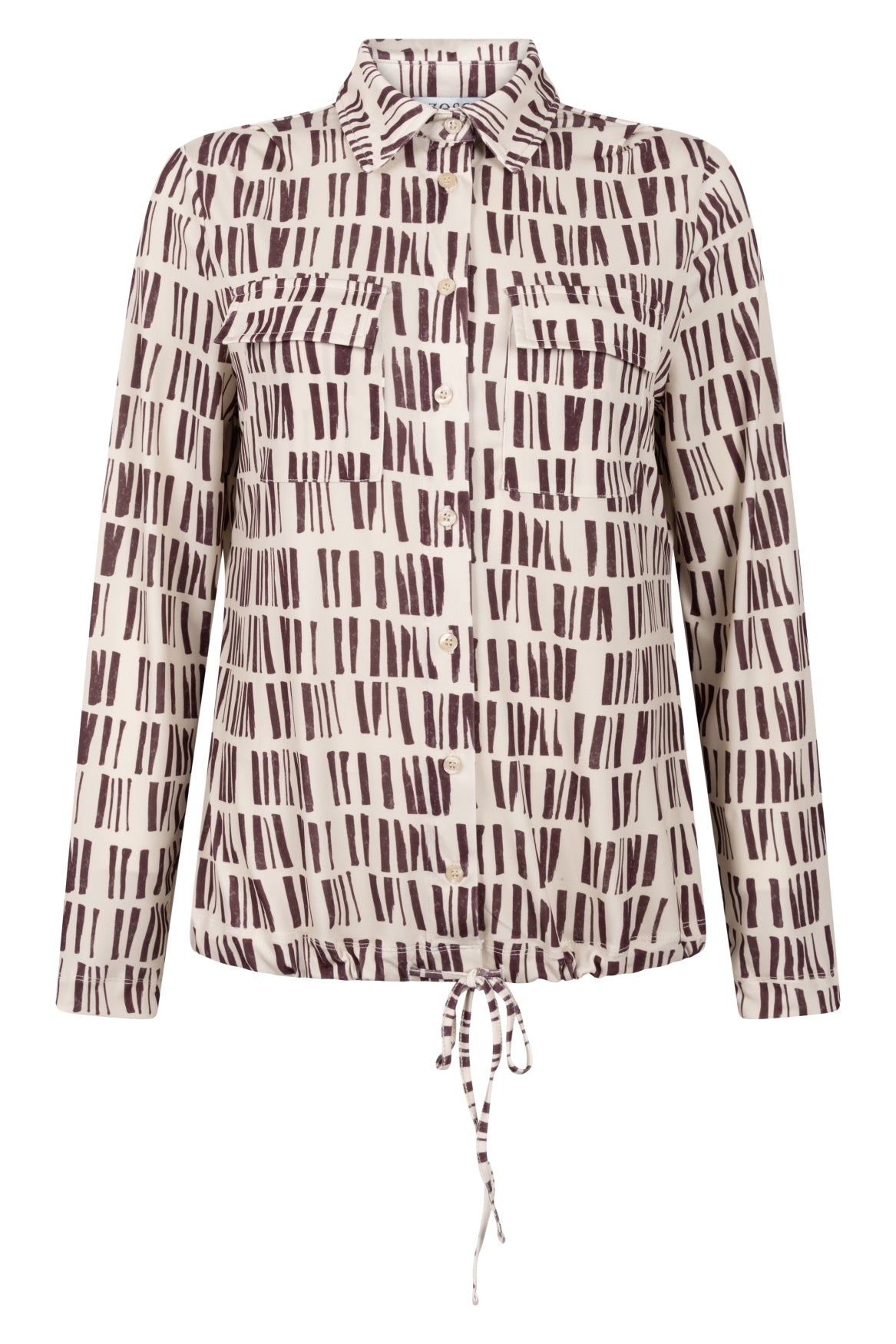 Pia | Ivory-bordeaux