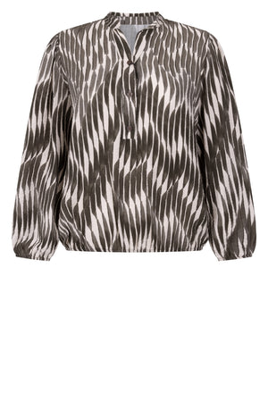 Zora | green-offwhite