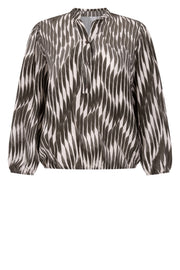 Zora | green-offwhite