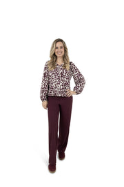 Nathalie | mauve-bordeaux