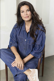 Maaike | dark denim