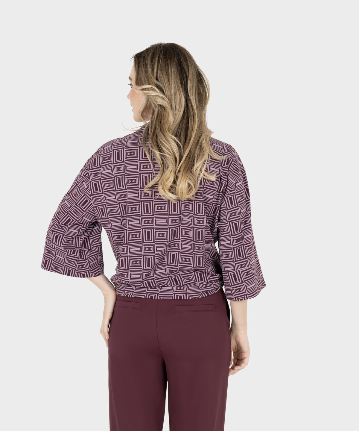 Cameron | mauve-bordeaux