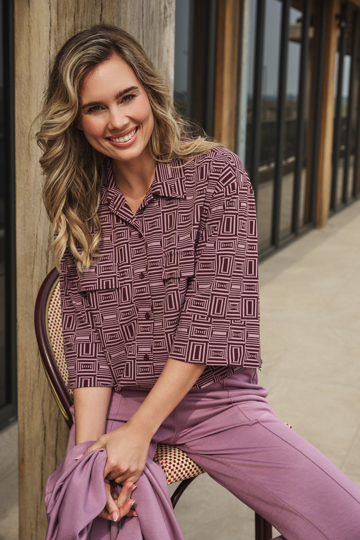 Cameron | mauve-bordeaux