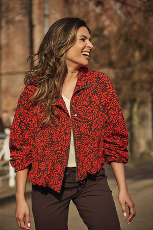 Gwen | espresso-red