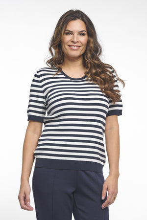 Gaby | white/navy