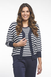 Monica | white/navy
