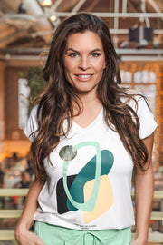 Romy | white-multi